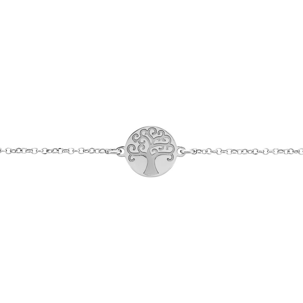 Bracelet Steenie Argent Blanc