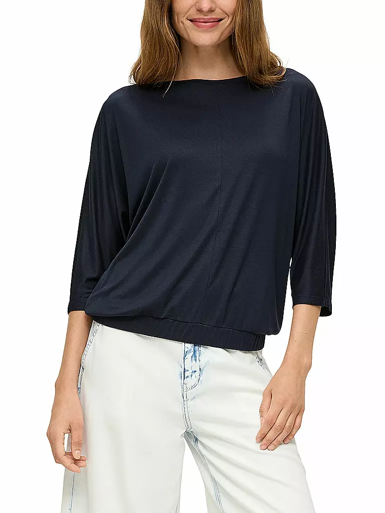 S.OLIVER Shirt 3/4 Arm blau