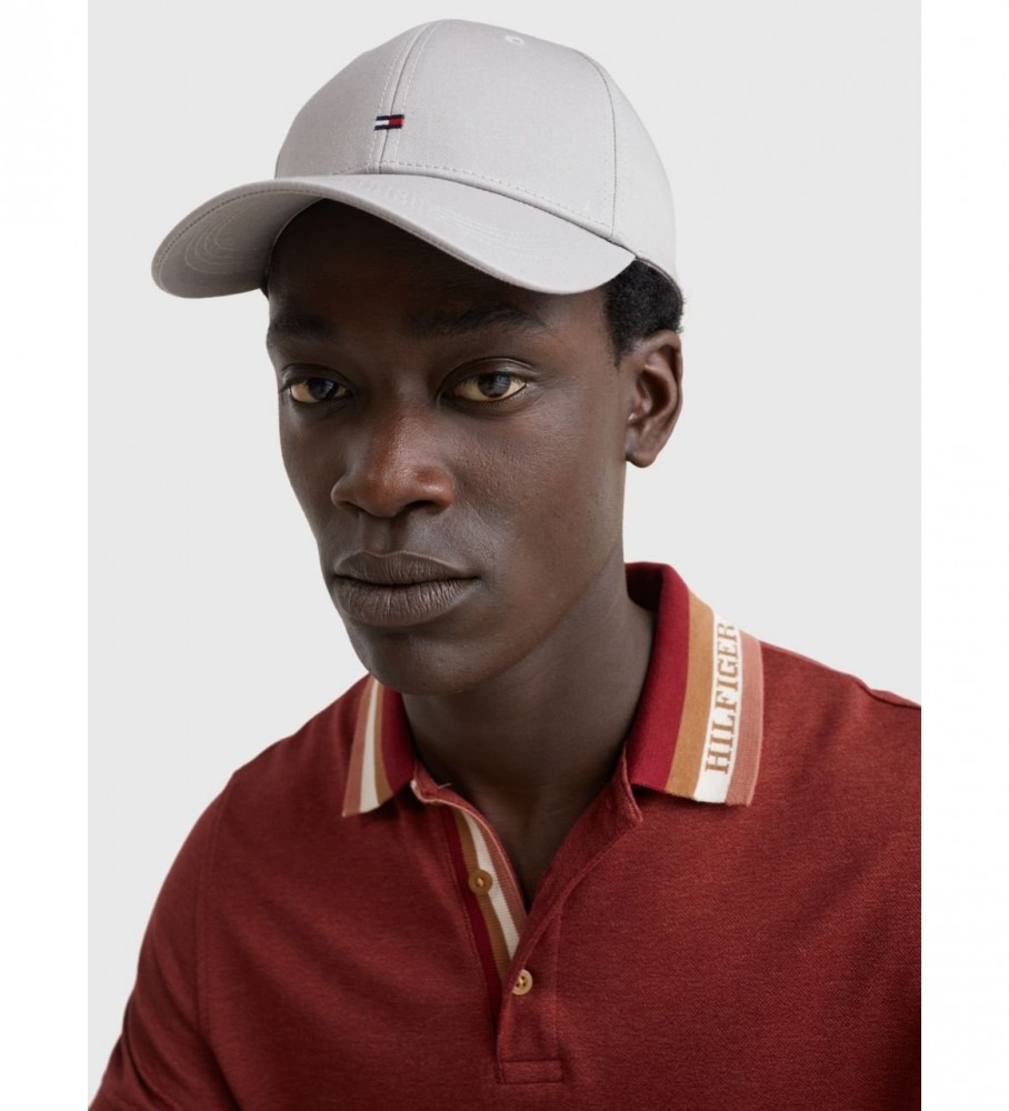 Boné clássico Tommy Hilfiger, cinza