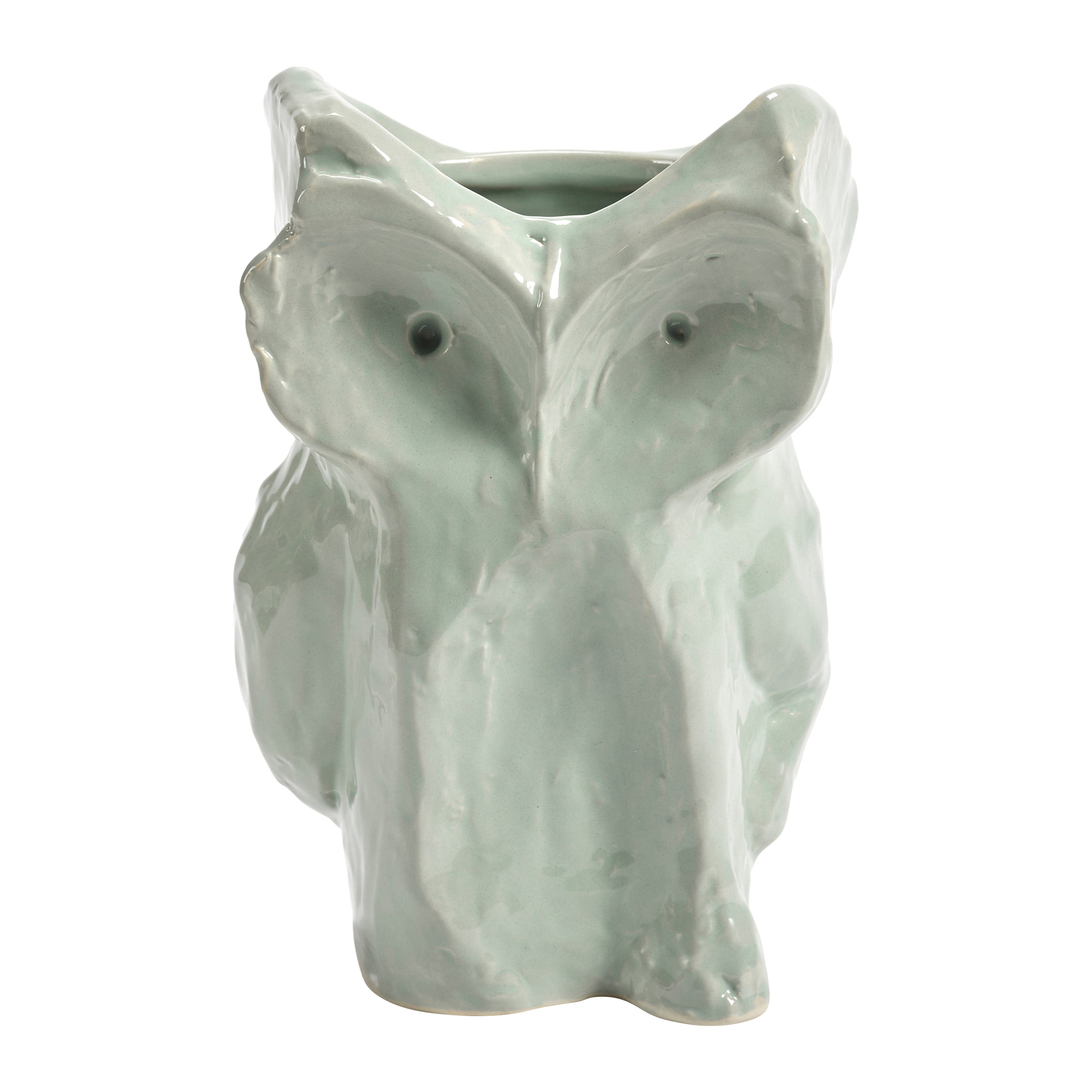 SERAX - Marni - Owl After Midnight Vaas S - Lichtblauw
