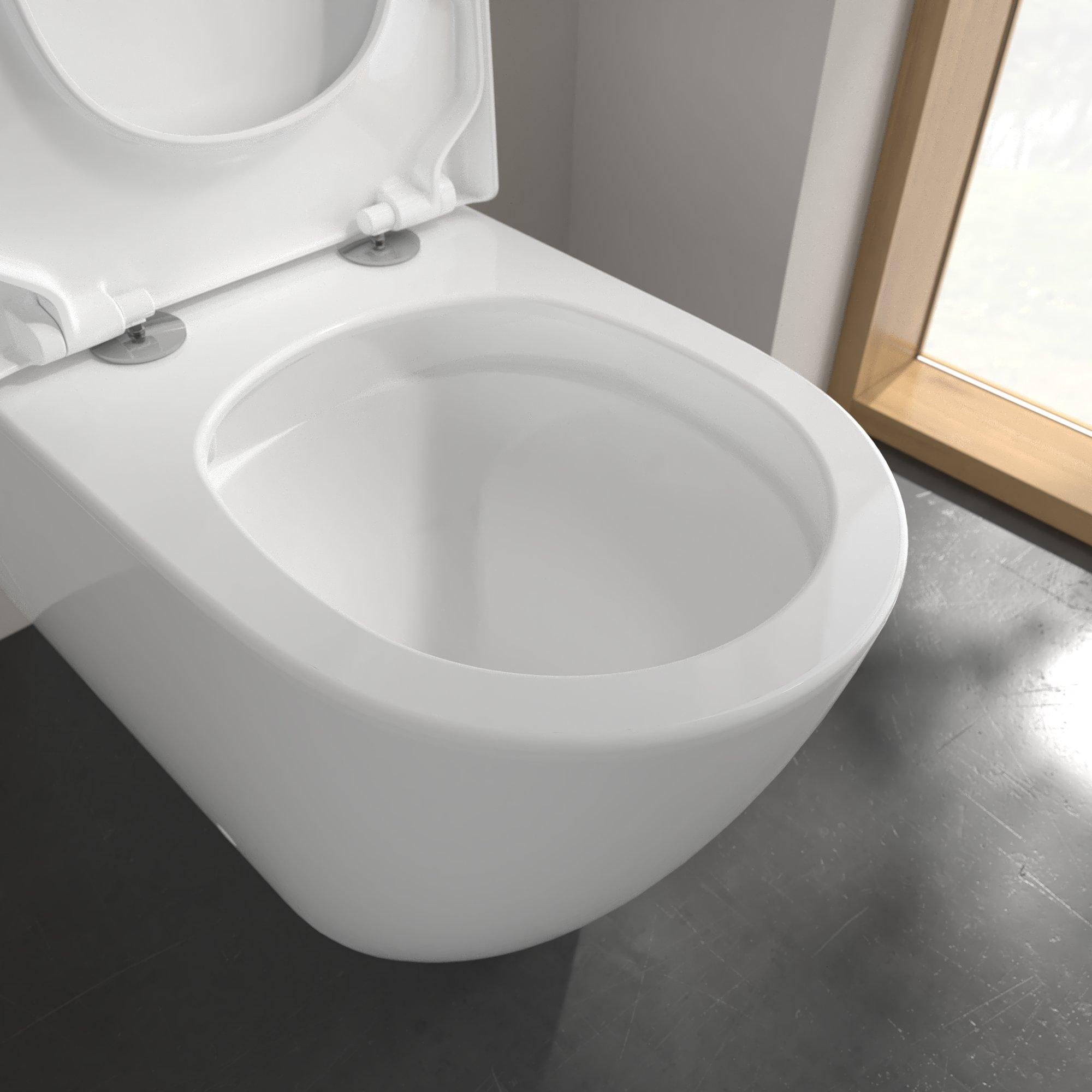 Villeroy & Boch Subway 3.0 randloos duoblok toilet met TwistFlush wit glans