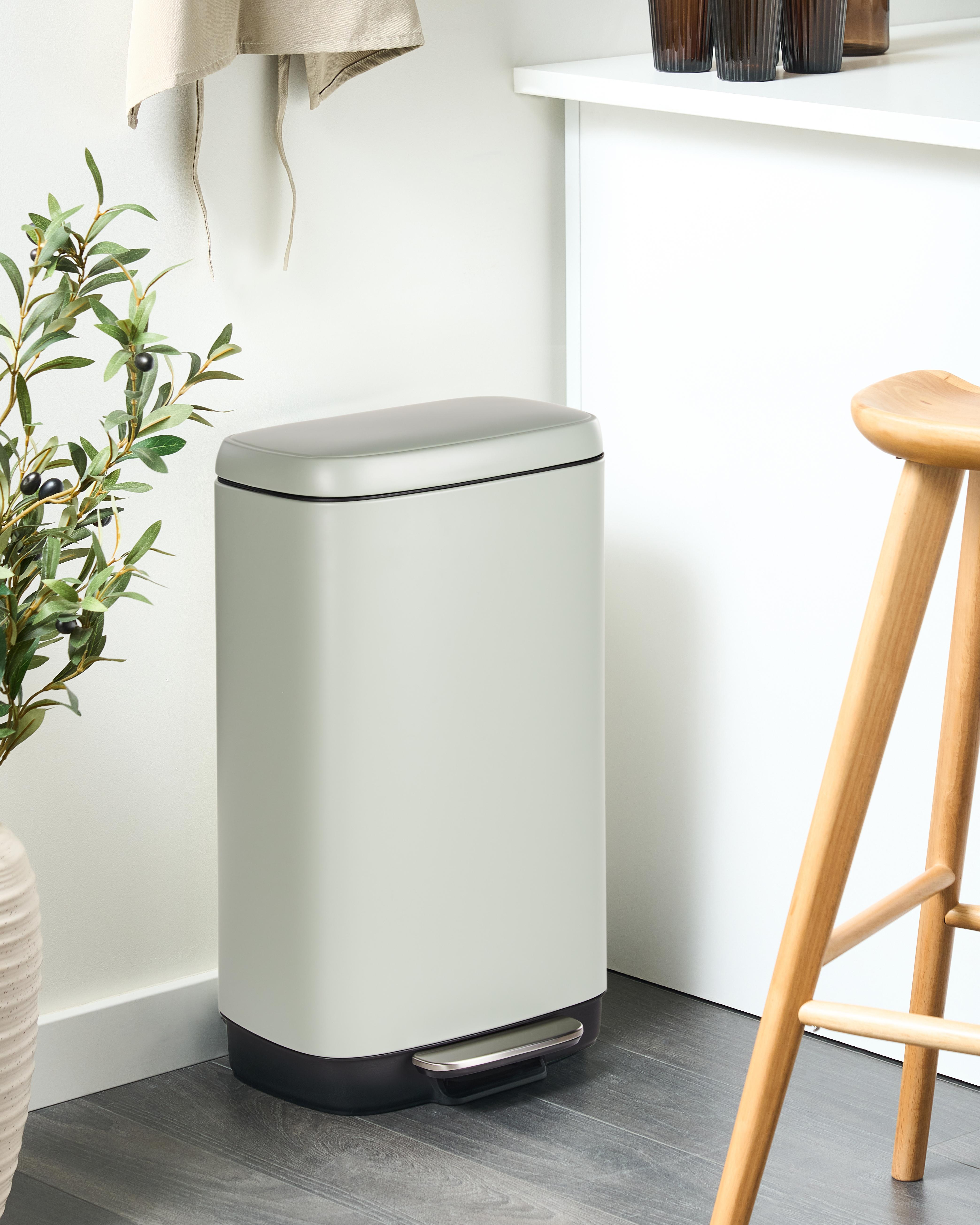 Prullenbak 30 L ECOCOLLECT Metaal Lichtgroen