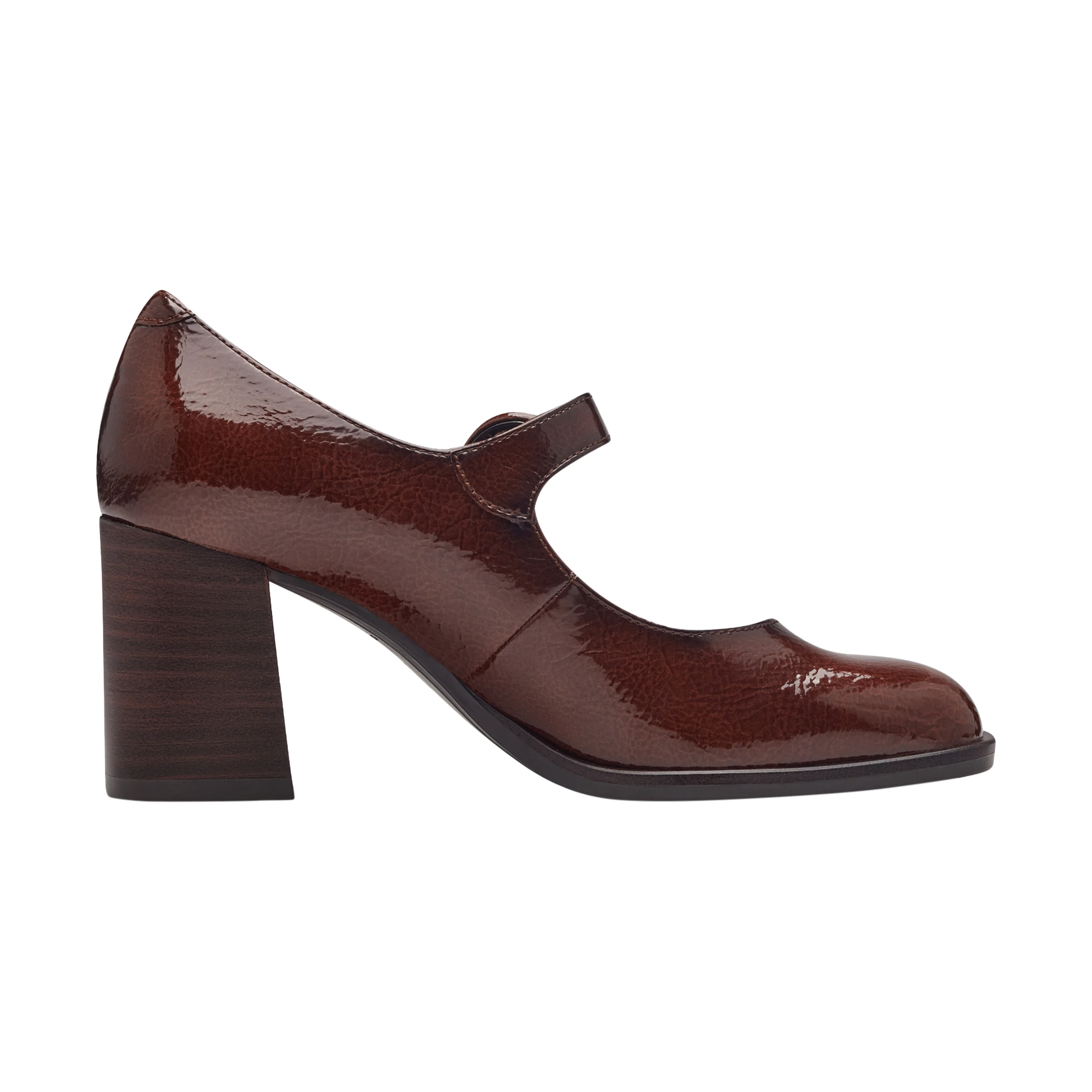 Ballerine à talon | Marron