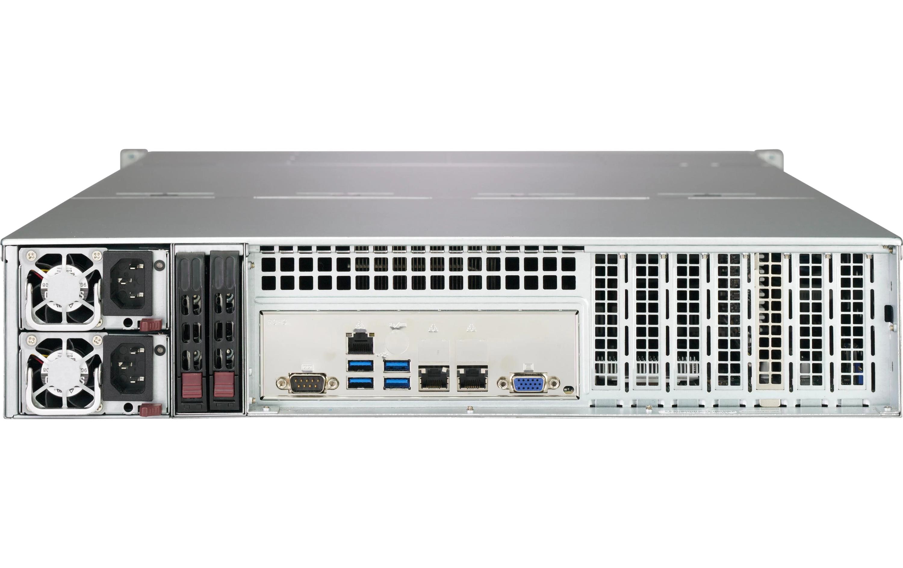 SuperChassis 829HAC12-R1K62LPB<br>2U Chassis mit flexiblen Speicheroptionen und optimiertem Kühlungsdesign für maximale Performance