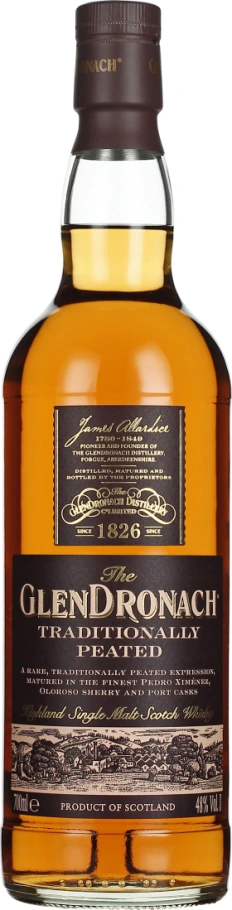 GLENDRONACH TRADITIONALLY PEATED 70CL