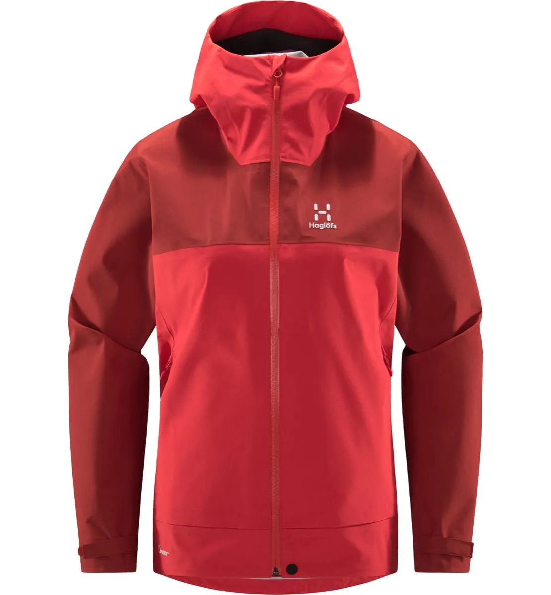 Haglöfs Front Proof Jacket Women Poppy Red/Corrosion