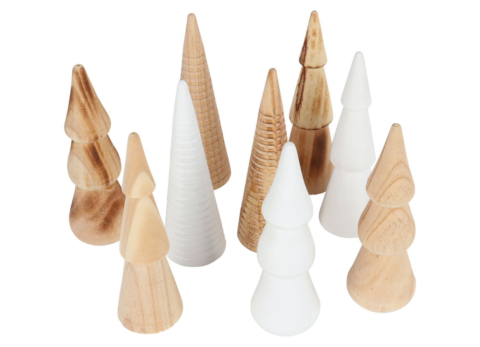 Deko-Baum aus Holz 15cm