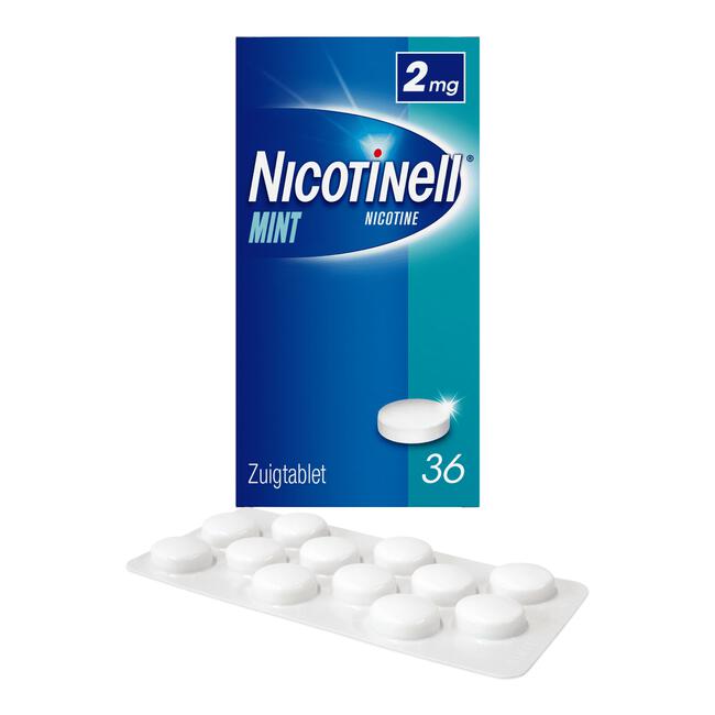 Nicotinell Mint 2 mg Zuigtabletten