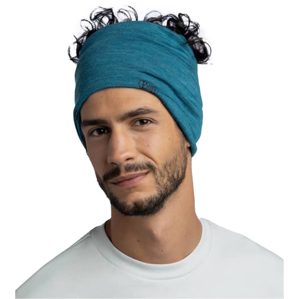 Tour de cou BUFF MERINO LIGHTWEIGHT SOLID TEAL