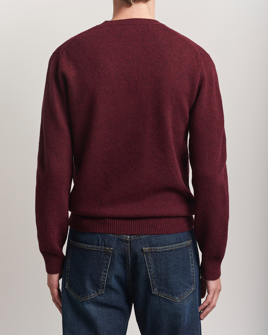 Baracuta Shetland Virgin Wool Crew Neck Andorra