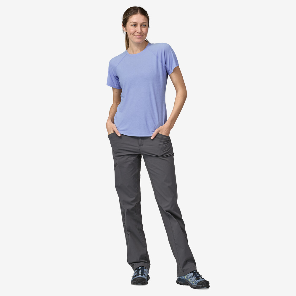 Capilene Cool Trail Shirt für Damen mit kurzen Ärmeln