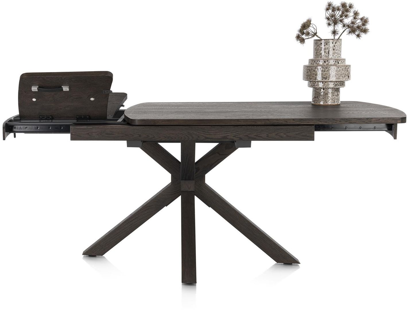 Henders en Hazel Nyon Uitschuiftafel Basalt 140cm