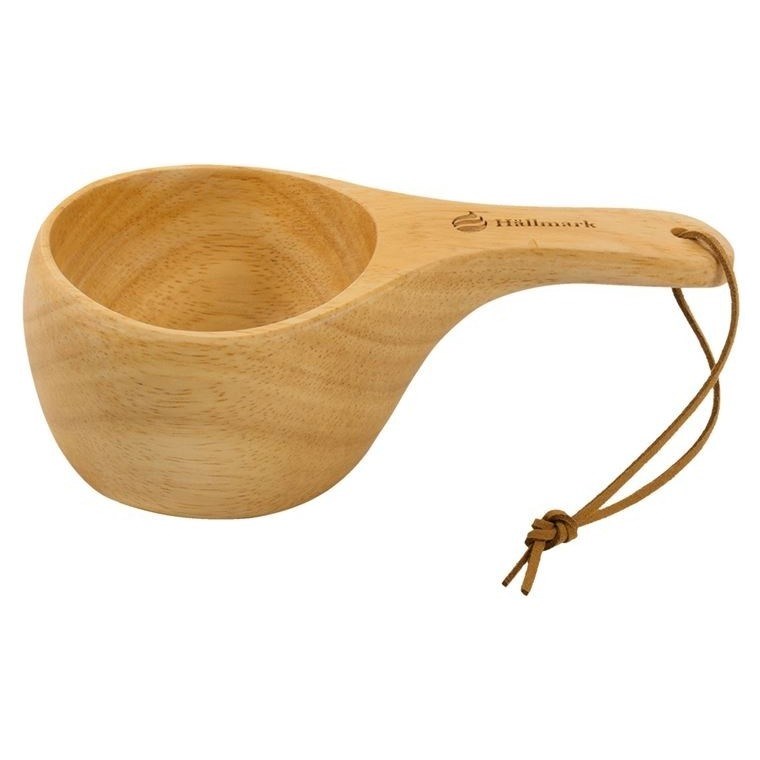 Hällmark Wooden Cup with Handle, 15 cl