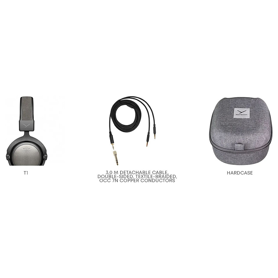 Beyerdynamic T1 Noir (32 Ohms) - Casque audio