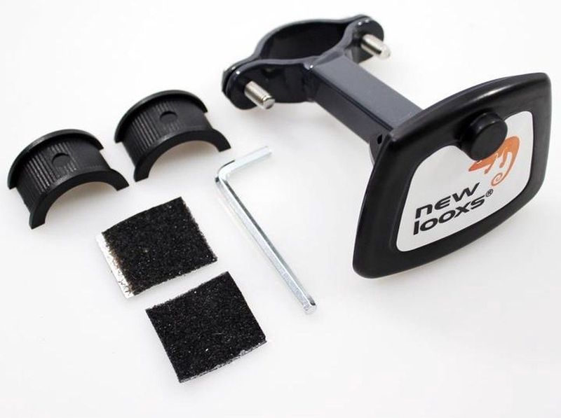 New Looxs Smartlock Afneembare Bevestiging Fietsmand - Zwart