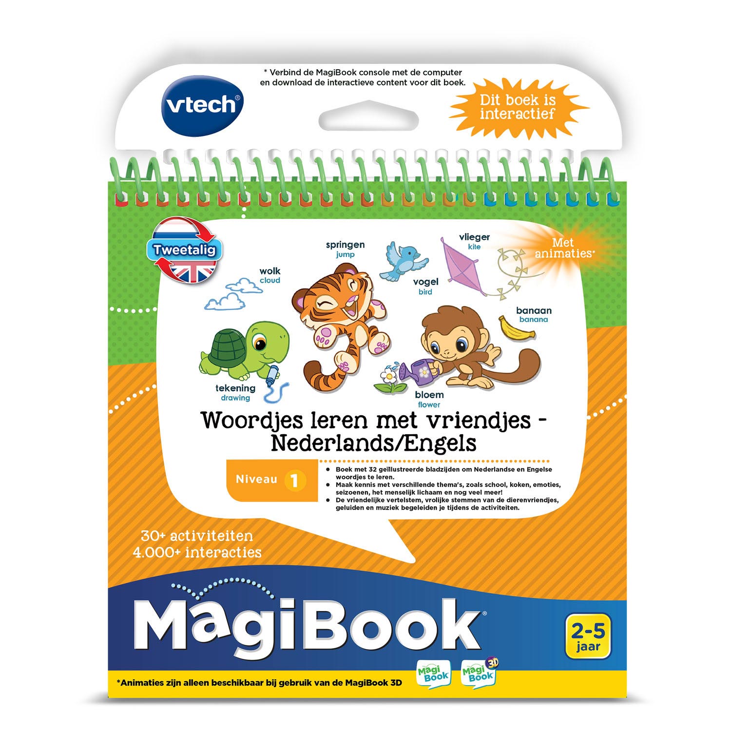 VTech MagiBook - Woordjes Leren met Vriendjes