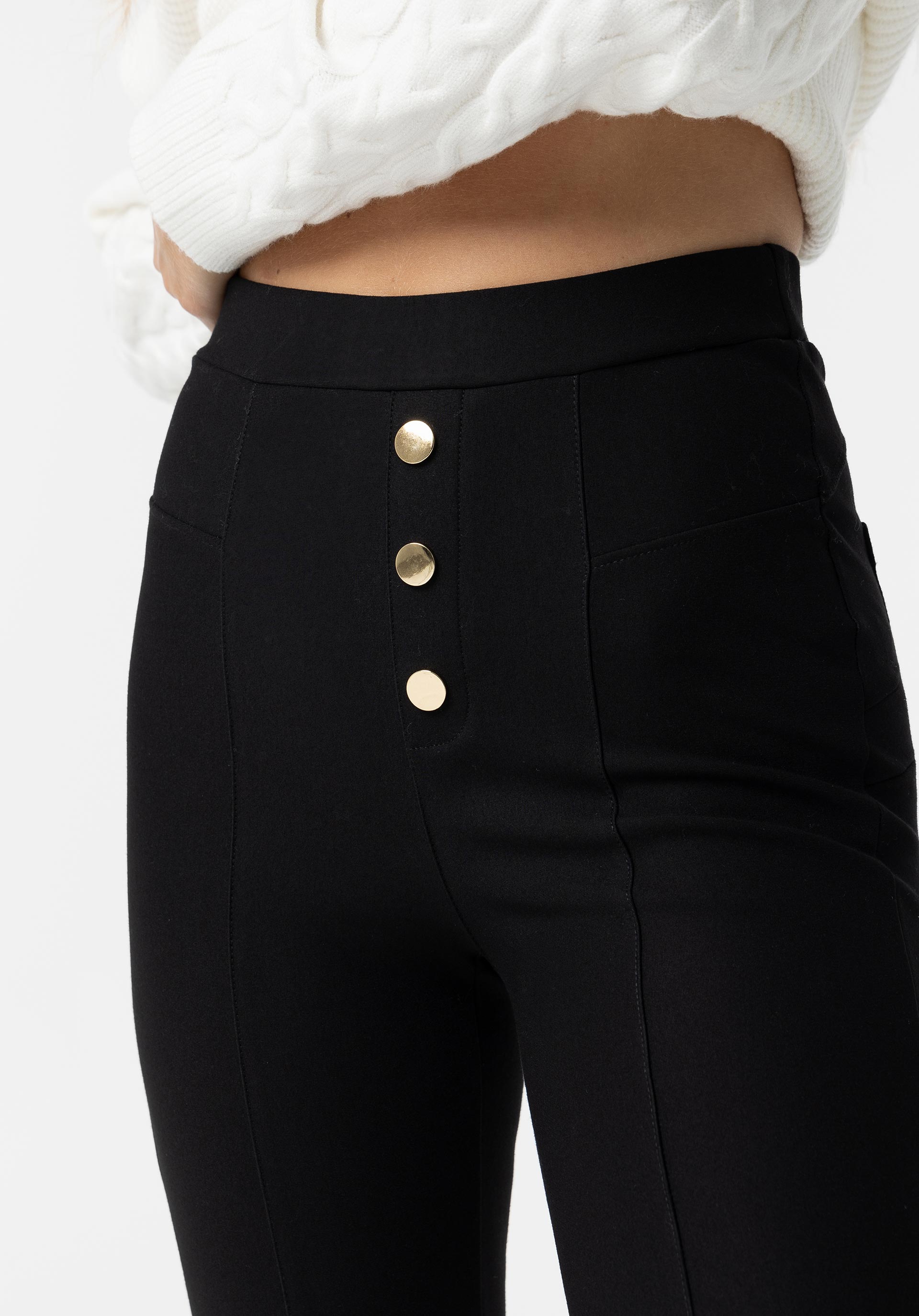 Leggings de Cintura Alta Efeito Push-up