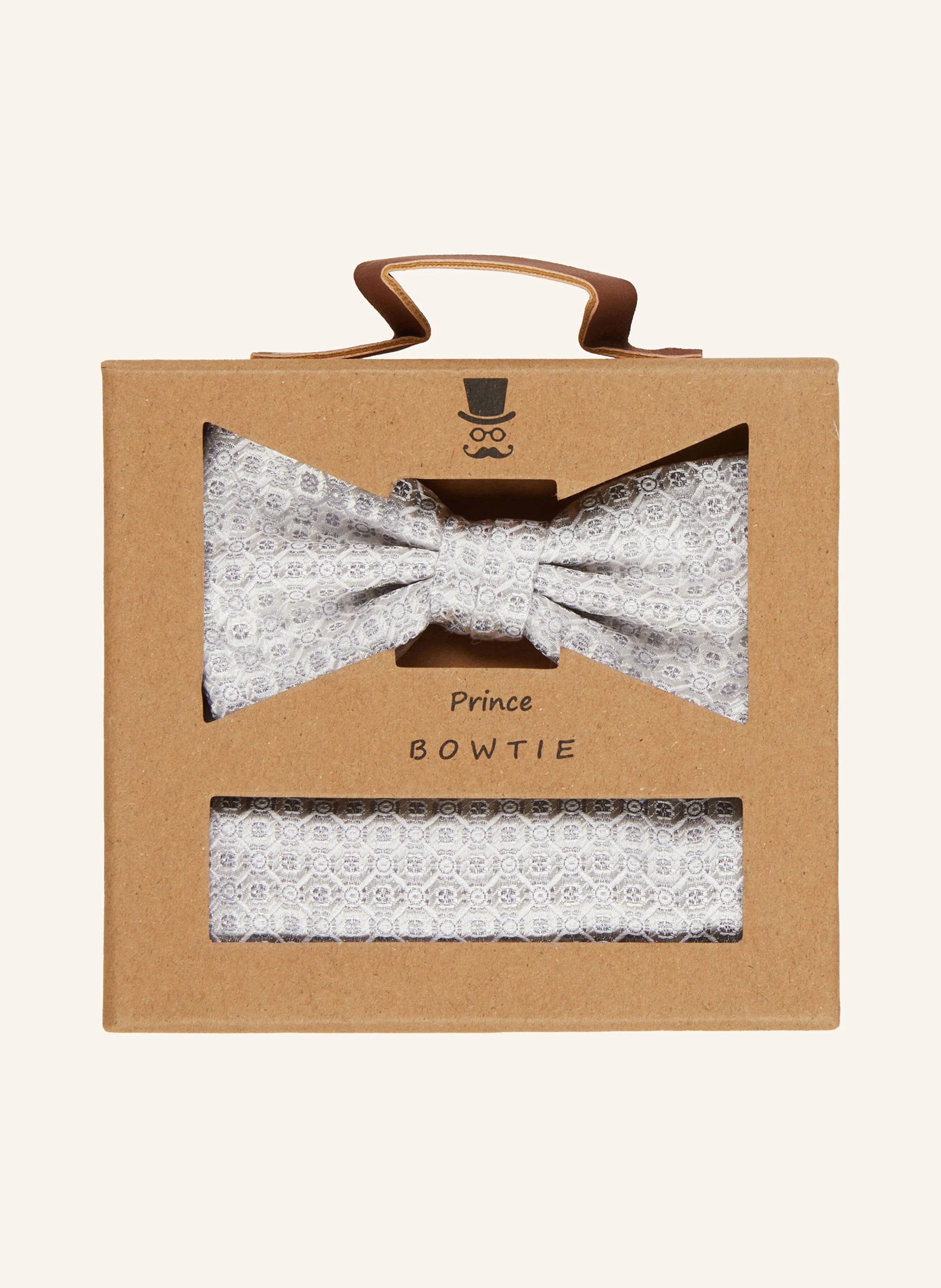 Prince BOWTIE Set: Fliege und Einstecktuch