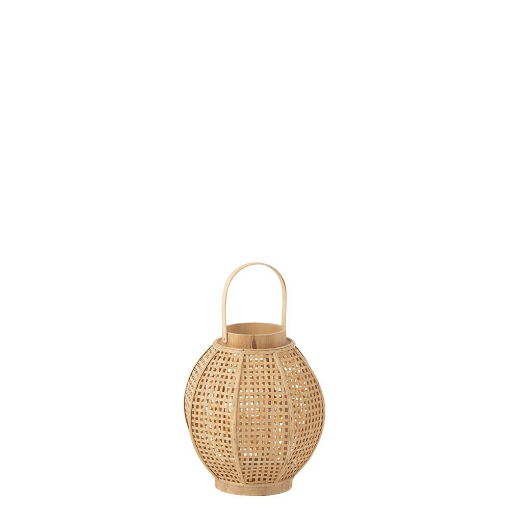 Lanterne bamboo naturel