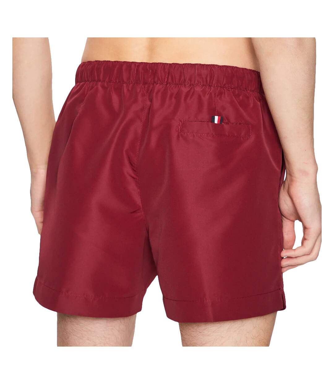Short de bain Bordeaux Homme Tommy Hilfiger Drawstring