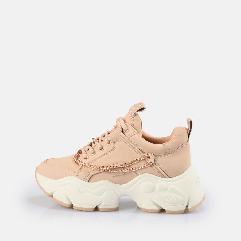 Binary Chain Baskets basses vegan, rose