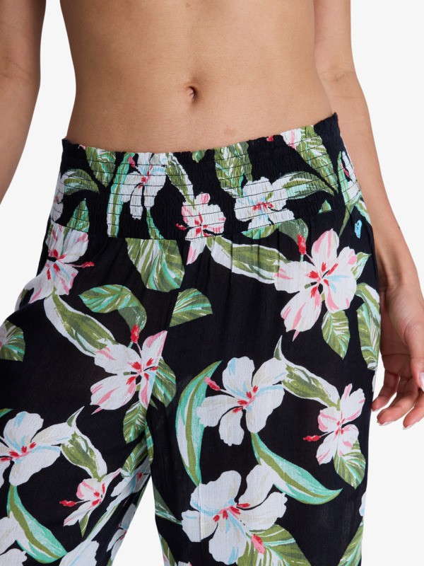 Along The Sunset Pantalon léger Noir Femme