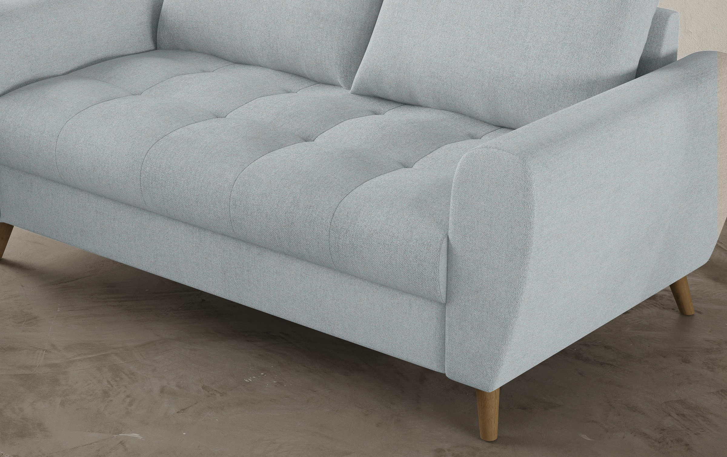 Mr. Couch 2,5-Sitzer »Blackburn II« Mit Kaltschaumpolsterung bis 140 kg belastbar