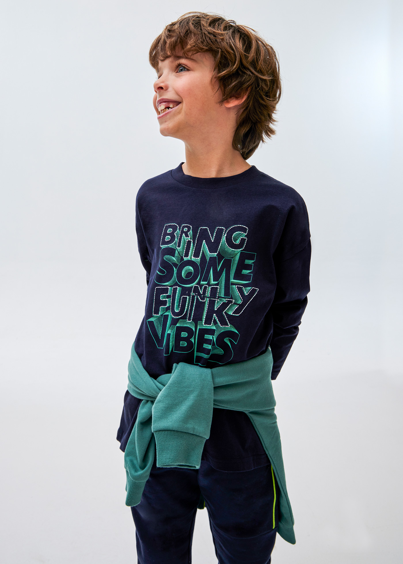 Camiseta infantil Better Cotton para skatistas