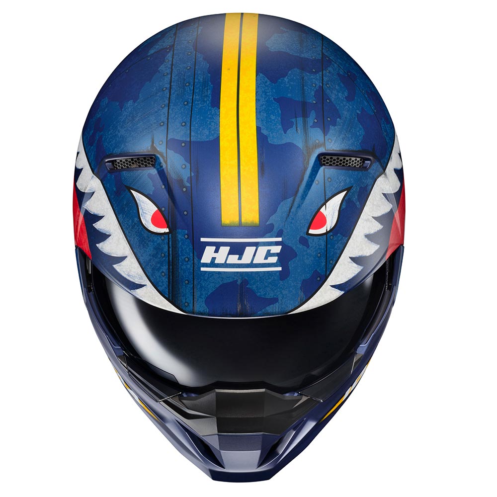 HJC - Casque i20 Vanguard Call Of Duty® MC2SF / Bleu / Jaune / Blanc / Mat
