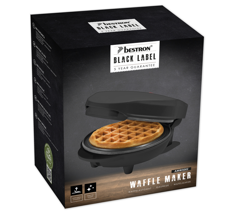Bestron AMW500Z mini wafelijzer - Klassieke wafels