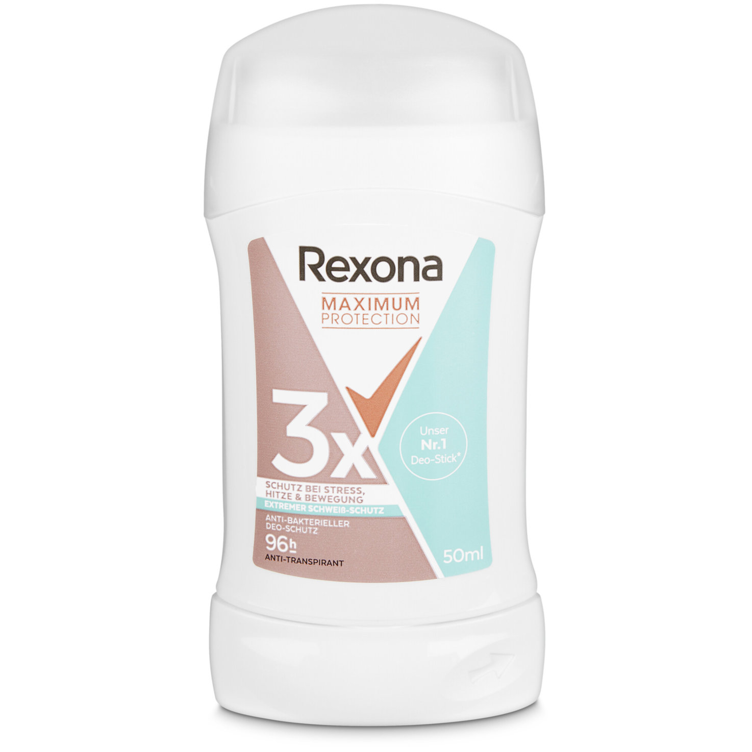 Rexona Maximum Protection Deostick Anti-Transpirant Antibakterieller Deoschutz 50 ml