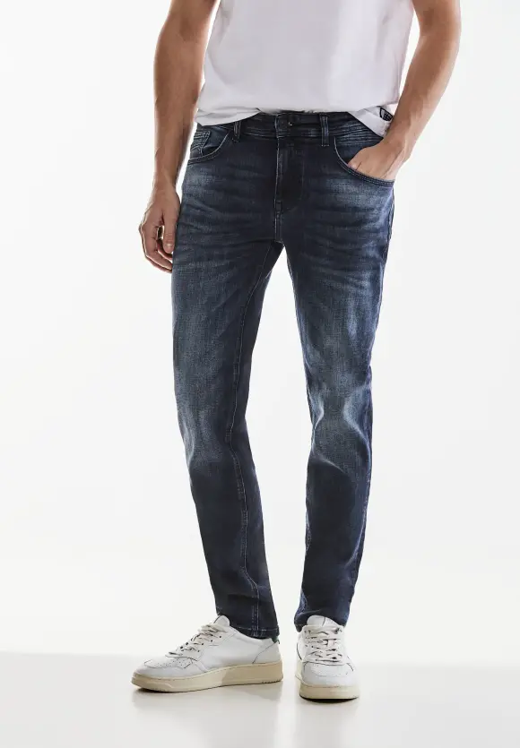 Skinny Fit Jeans - dark blue wash