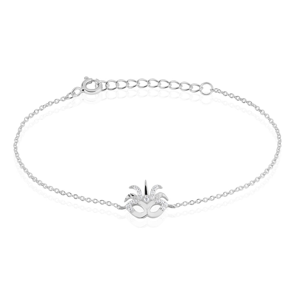 Bracelet Argent Gweltaz Oxydes De Zirconium