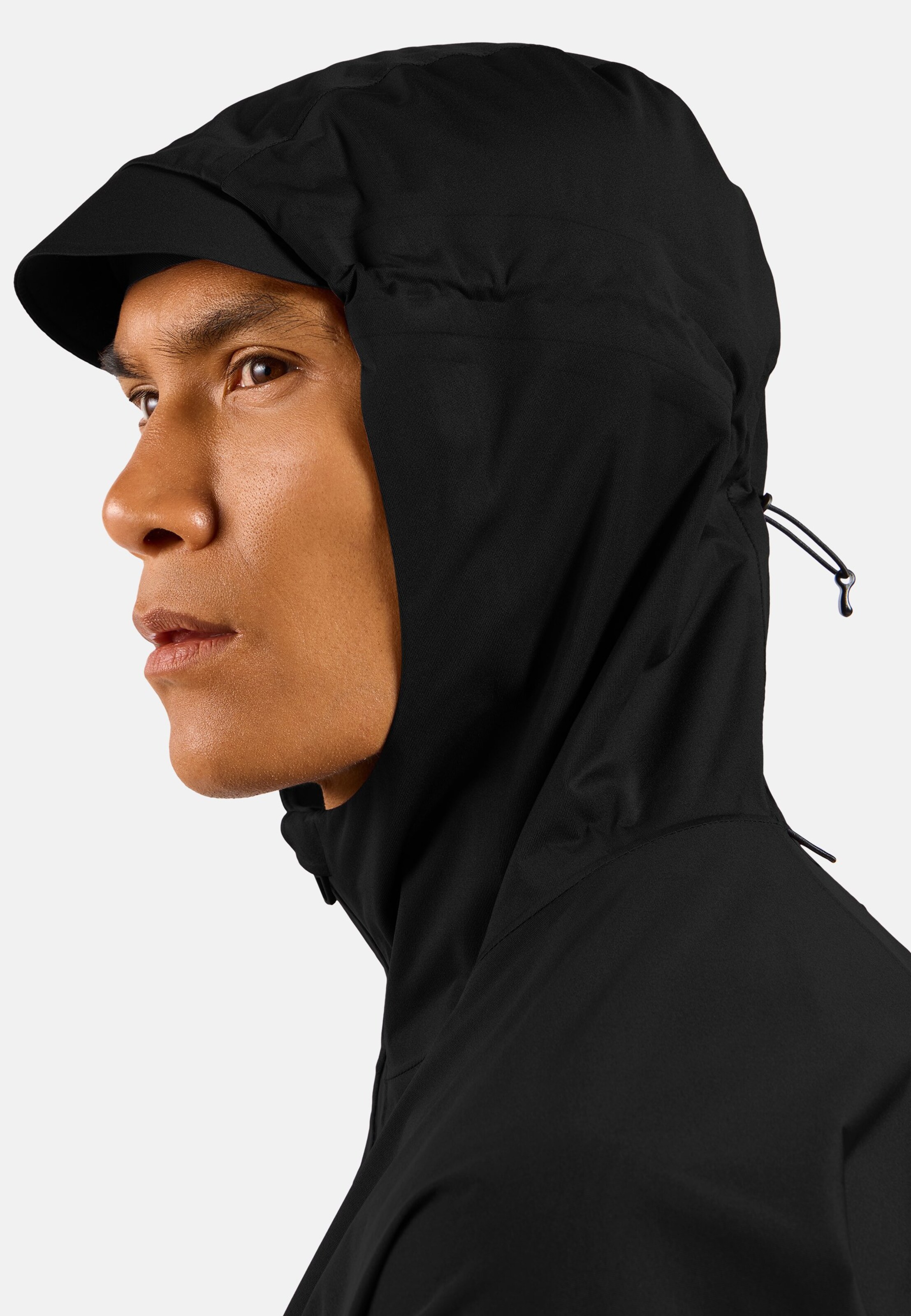Wasserdichte X-Alp Performance Knit Laufjacke in black - black