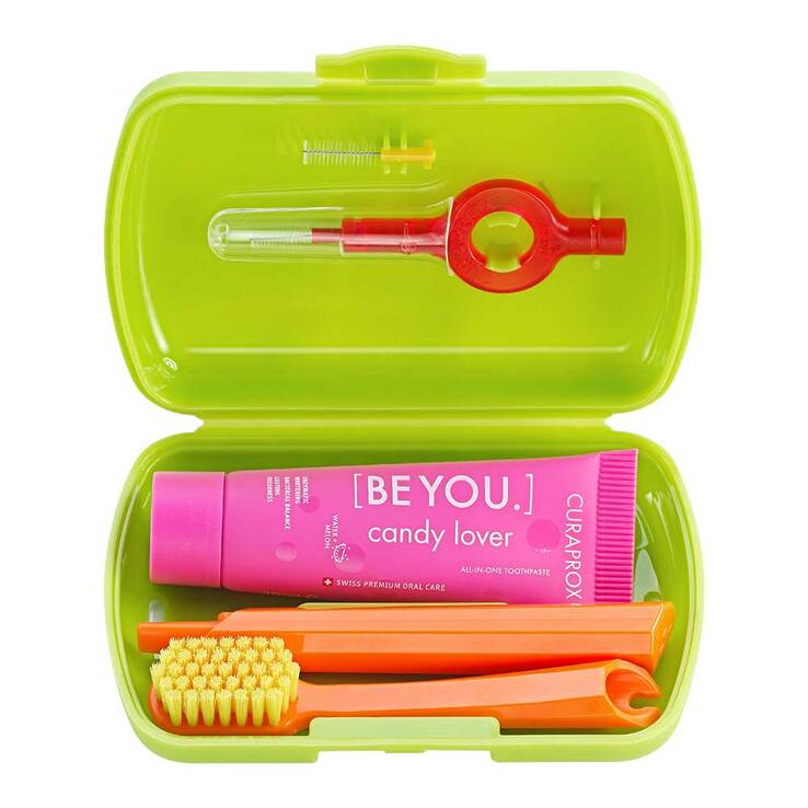 Curaprox Travel-Set grün, 1 St