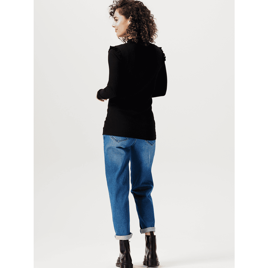 SUPERMOM Langarmshirt Bristol Black