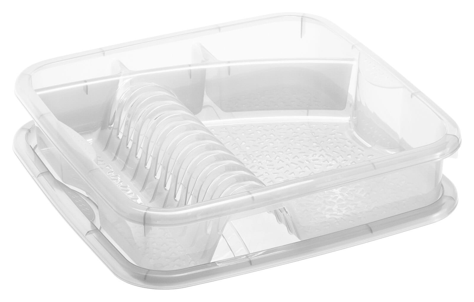 rotho Abtropfgestell GEOMETRIC transparent/klar