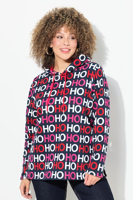 Hoodie, Ho Ho Ho, Classic, Kapuze, Langarm