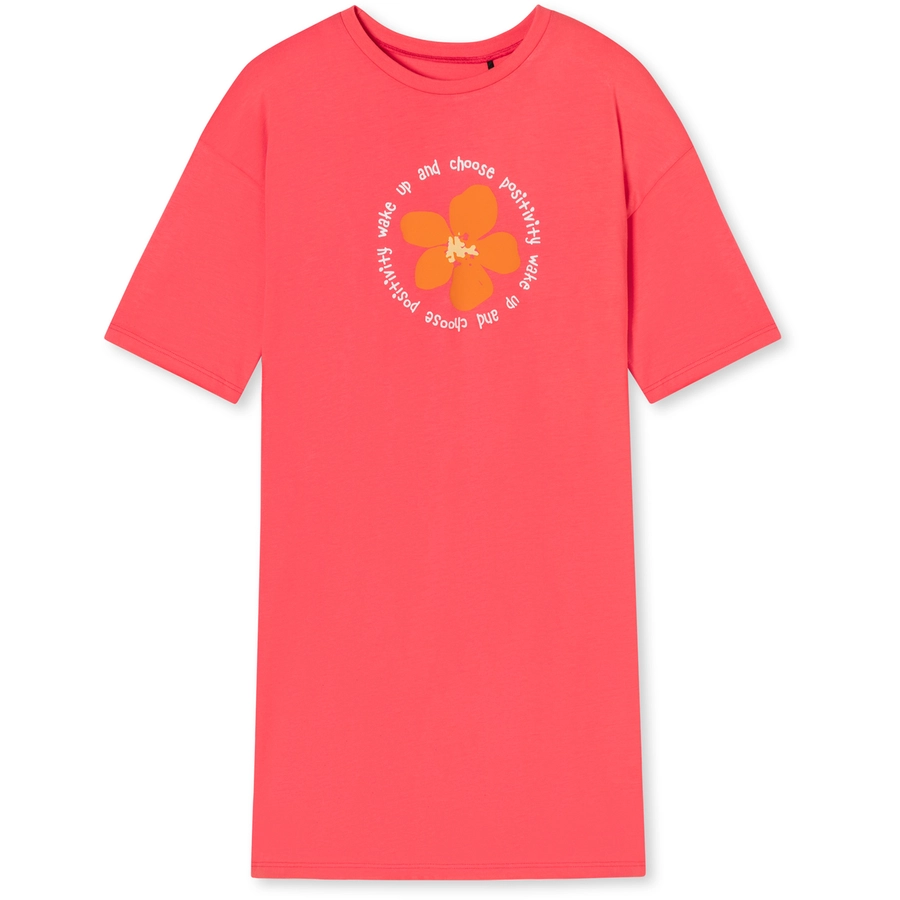 Schiesser Nachthemd Organic Cotton rot