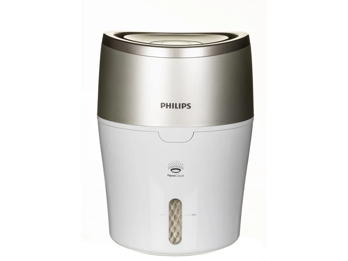 Philips HU4803 - Luftfugter - mobil - østers metallisk/hvid