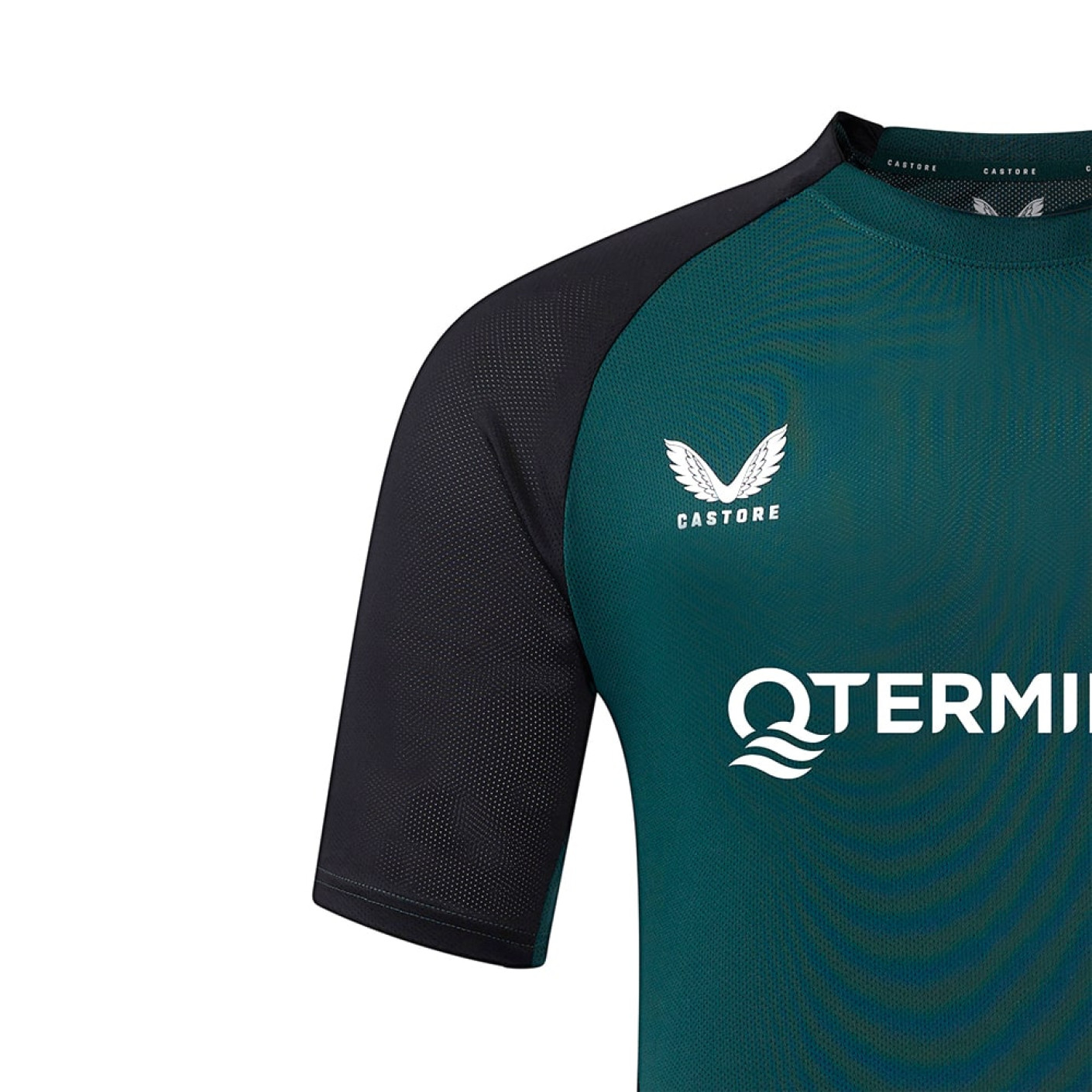 Castore Feyenoord Trainingsset 2024-2025 Kids Donkergroen Zwart Wit