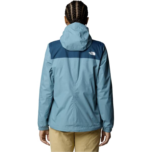 Veste randonnée THE NORTH FACE W ANTORA JACKET ALGAE BLUE/MIDNIGHT PETROL
