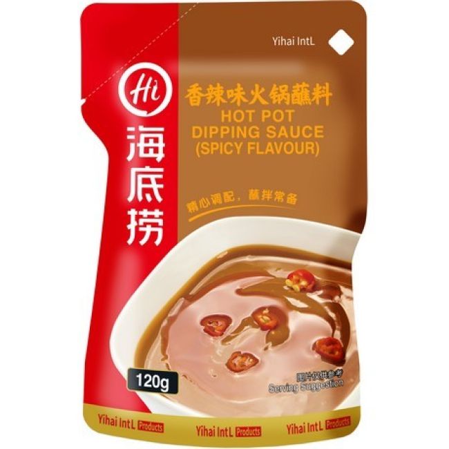 Hi Hot Pot Dipsaus Pittige Kruiden Smaak 120g