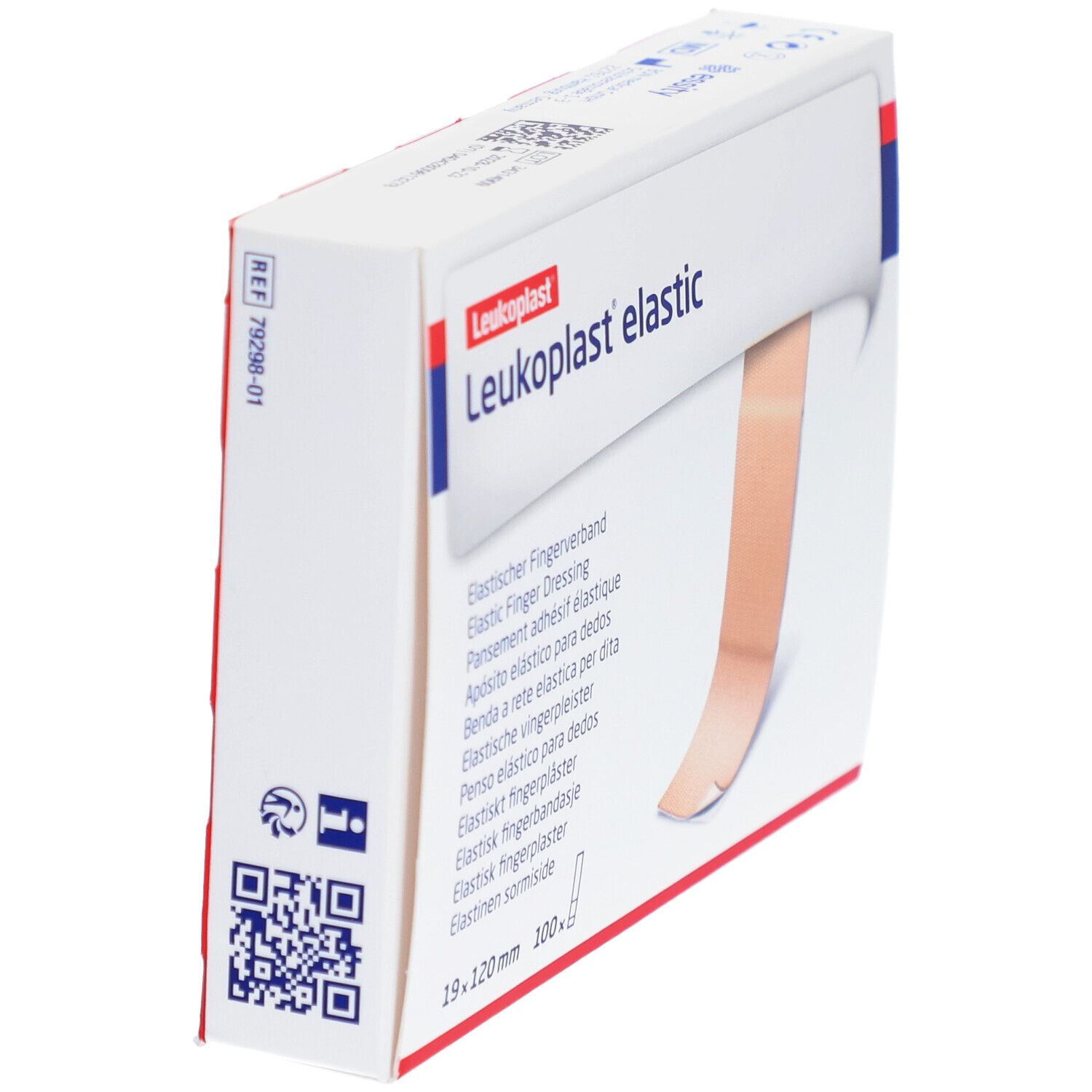 Leukoplast® Elastic Fingerstrips 0,12 m x 1,90 cm