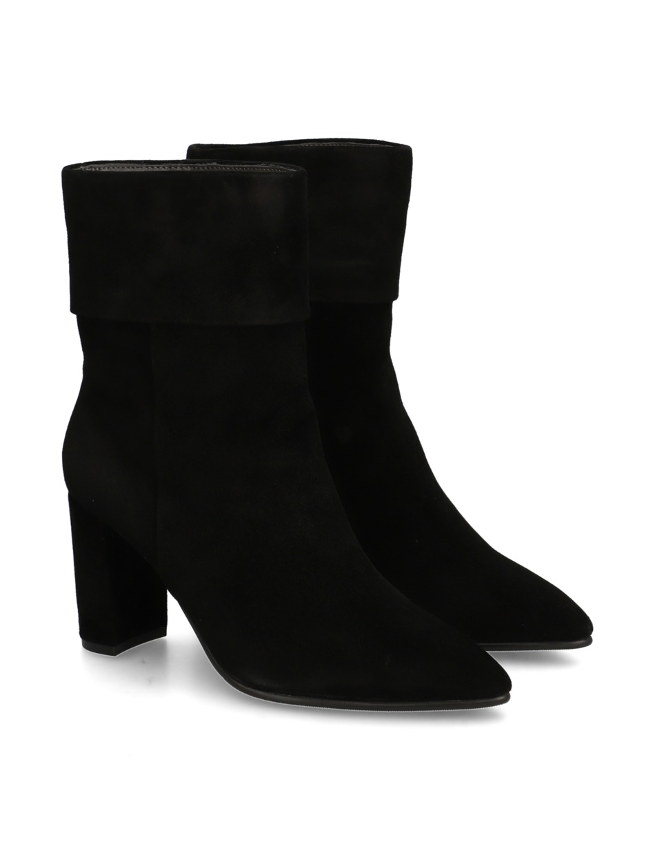 Veloursleder Stiefelette