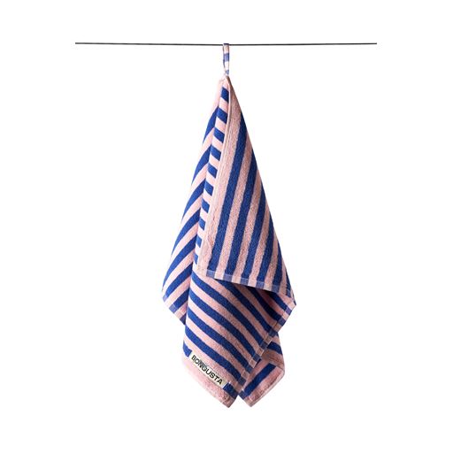 Bongusta Naram Håndklæde, Dazzling Blue & Rose, 50x80 cm