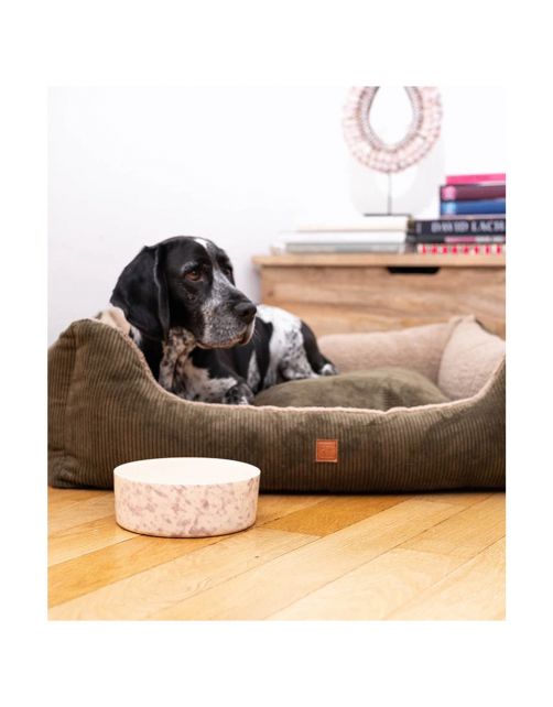Pet & Co. Kingston Cord Double Face - Hondenmand - 80x60x26 cm Bruin M
