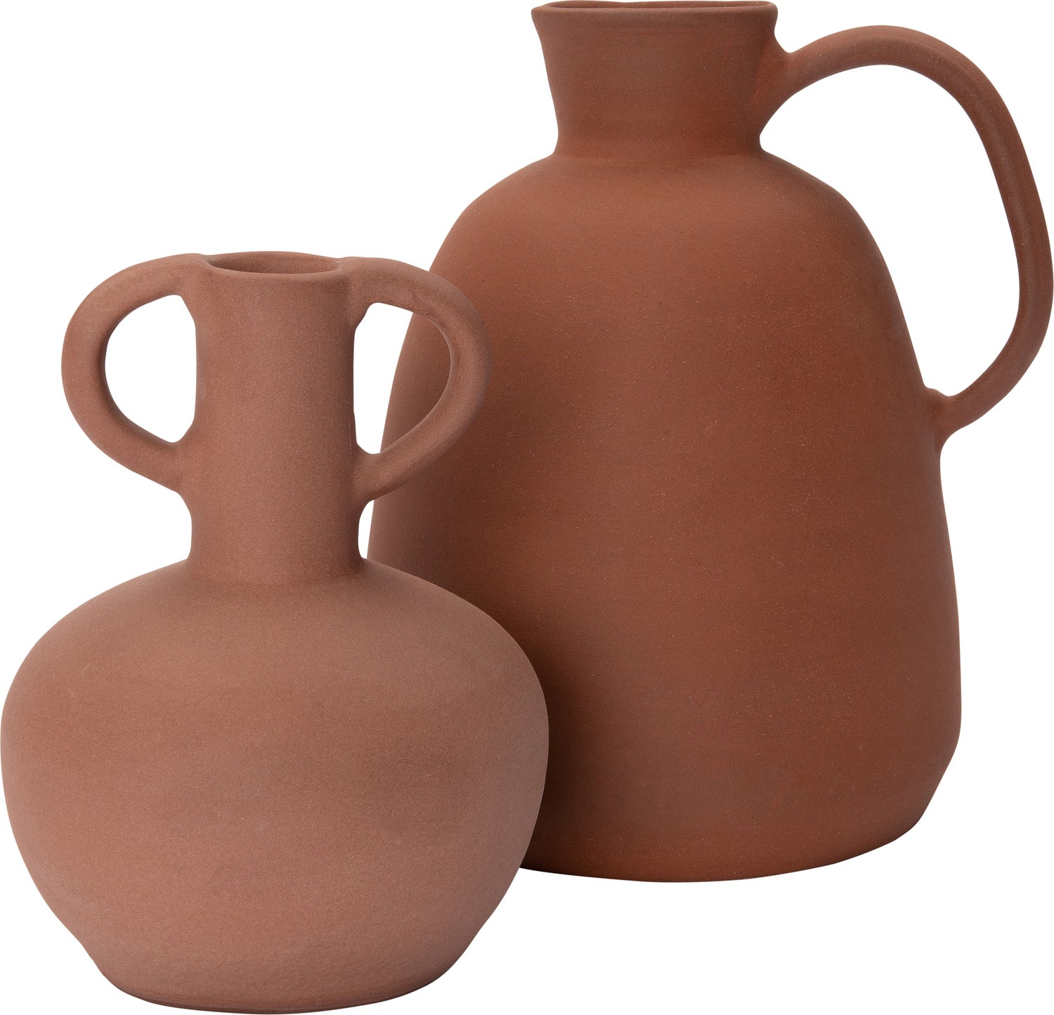 Intratuin kruik Victorio terracotta D 14 H 15 cm