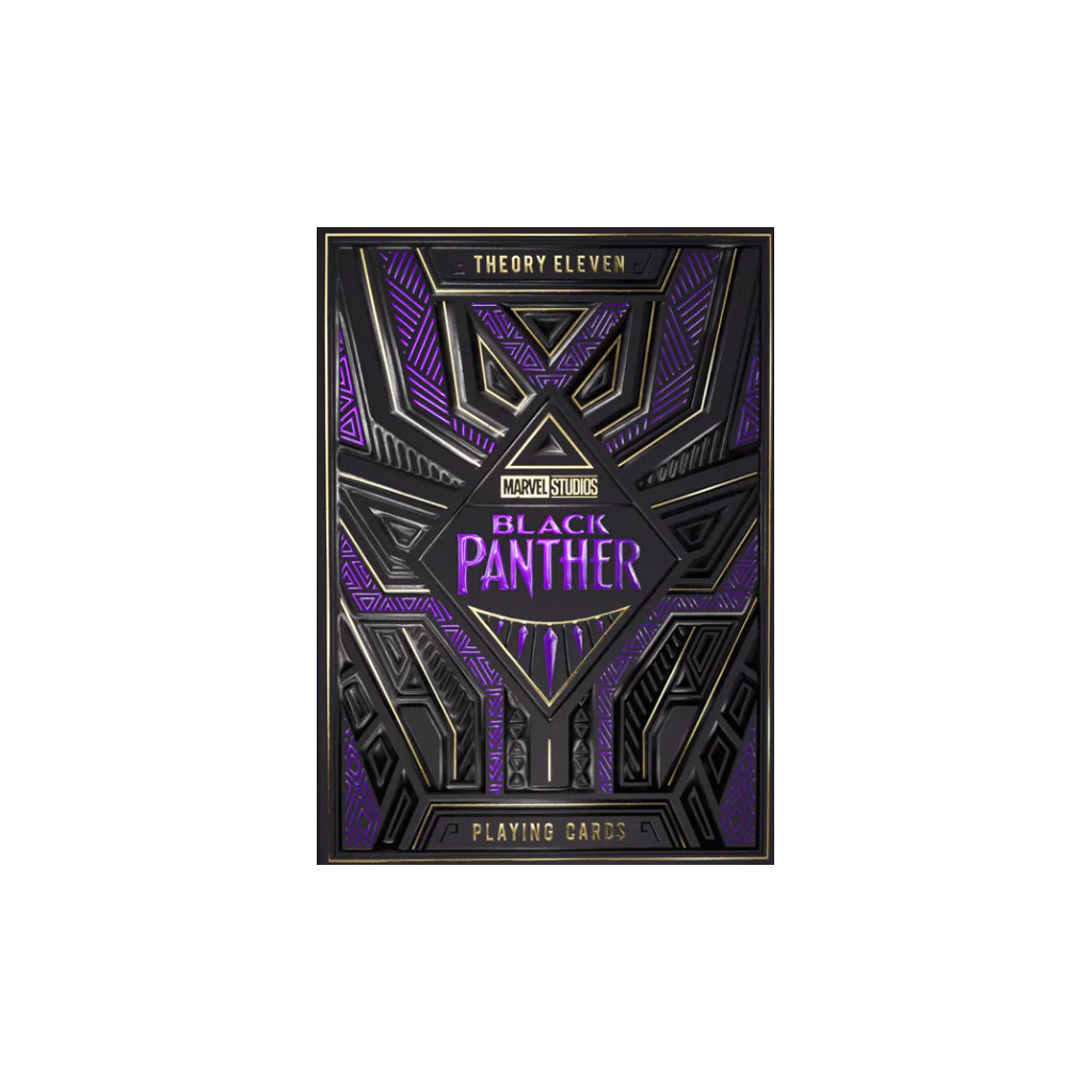 Cartes à jouer Theory11 - Black Panther