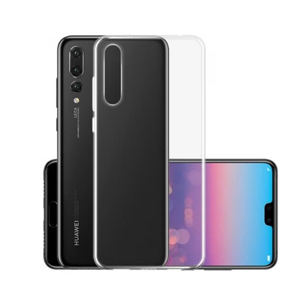 Huawei P20 Pro - Gjennomsiktig silikondeksel